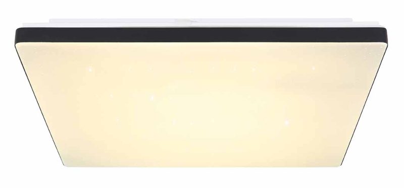 Witte plafondlamp vierkant modern Globo Ully - Afbeelding 2