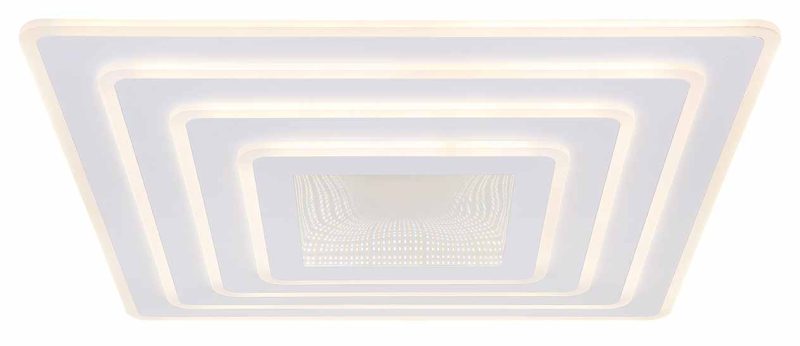 Witte plafondlamp vierkant wit Globo Jocelyn - Afbeelding 2