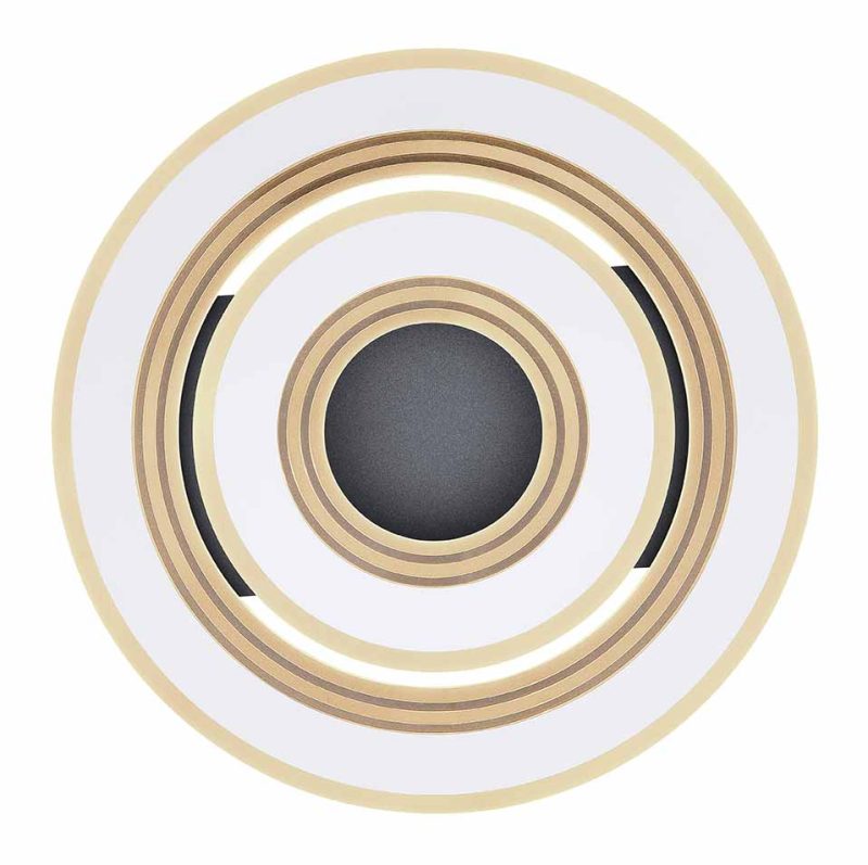 Witte ronde moderne plafondlamp Globo Jack - Afbeelding 2