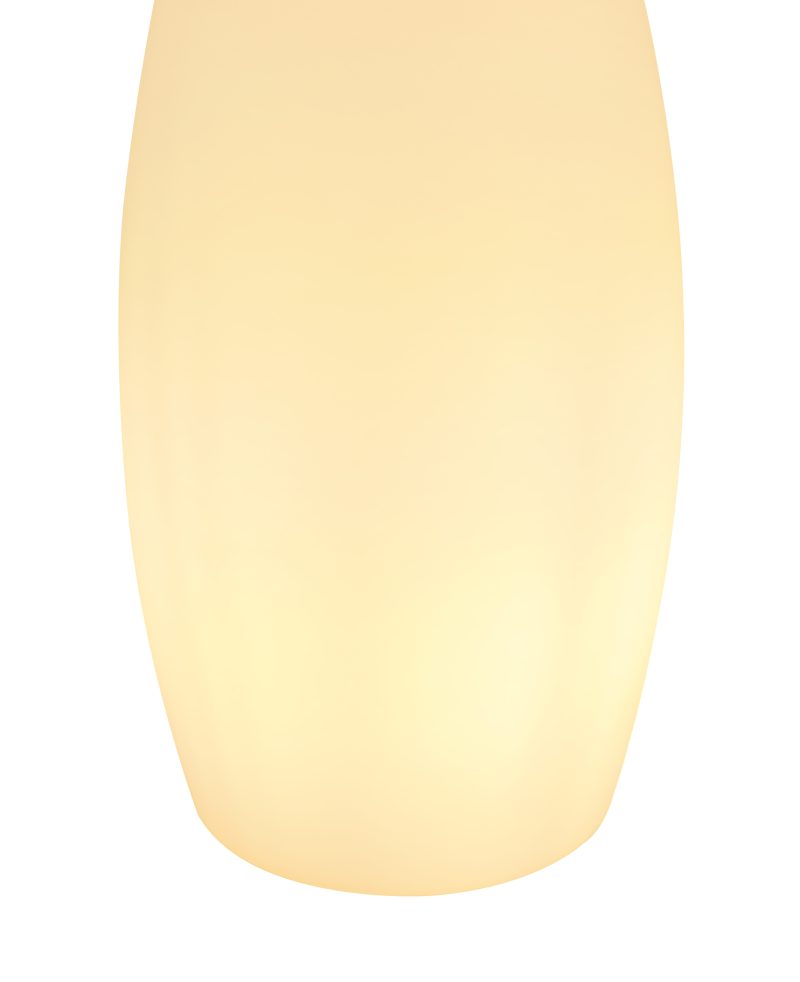 Witte trendy plastic buitenlamp Globo Gunther - Afbeelding 6