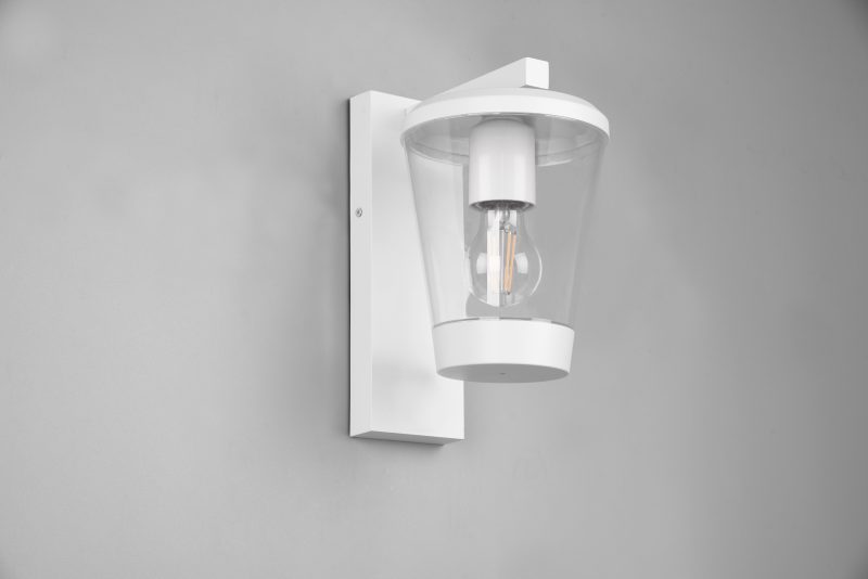 Witte wandlamp trechtervorm hangend Cavado - Afbeelding 4