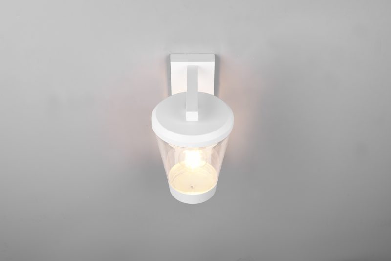 Witte wandlamp trechtervorm sensor Cavado - Afbeelding 3
