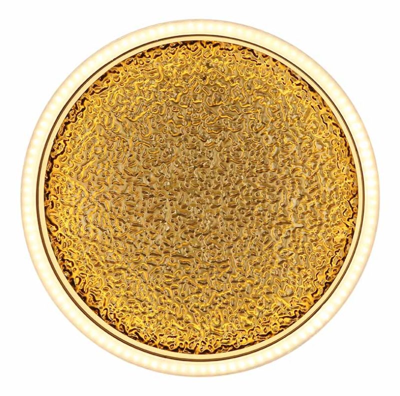 Zwart gouden moderne plafondlamp Globo Hedi - Afbeelding 2