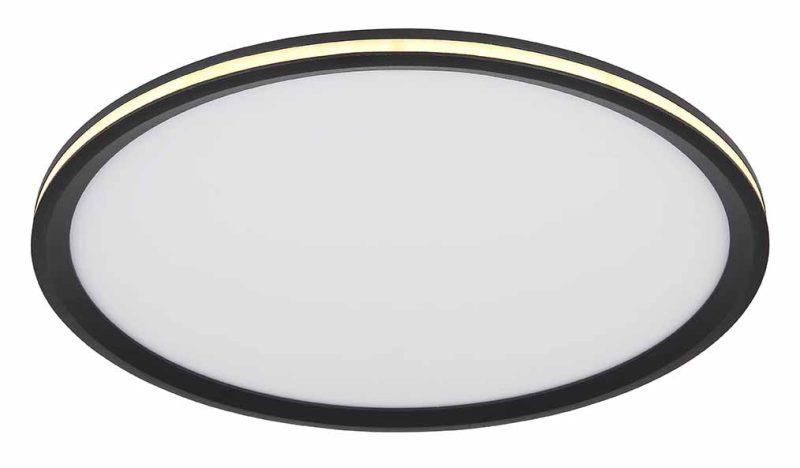 Zwart metalen moderne plafondlamp Globo Belissa - Afbeelding 4