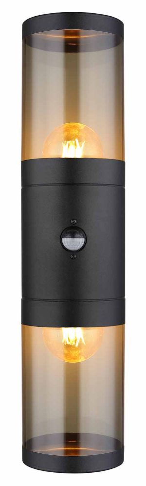 zwart-rookglazen-moderne-buitenlamp-globo-xeloo-32014-2bss-1