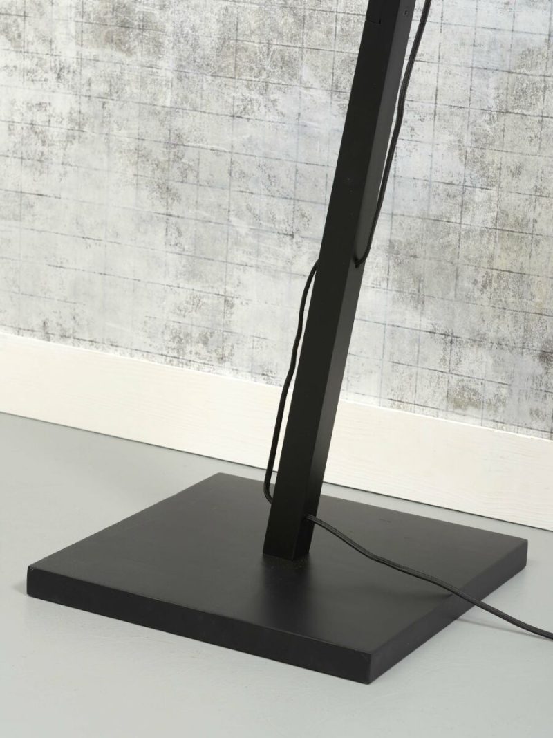 Zwarte bamboe bohemian vloerlamp GOOD&MOJO Tahiti - Afbeelding 11