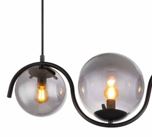 globo-hanglamp-porry-zwart-glassmokeglas-groteeettafellamp-e14-15869-3h-1