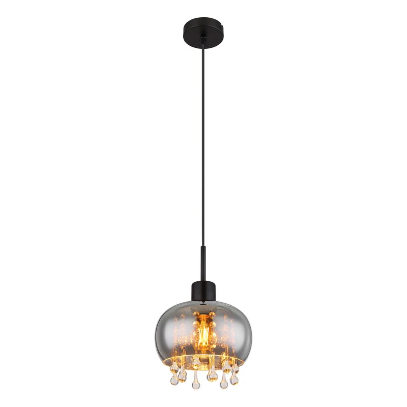 globo-hanglamp-corry-zwart-glassmokeglas-ø21cm-led_e27-15839h-1