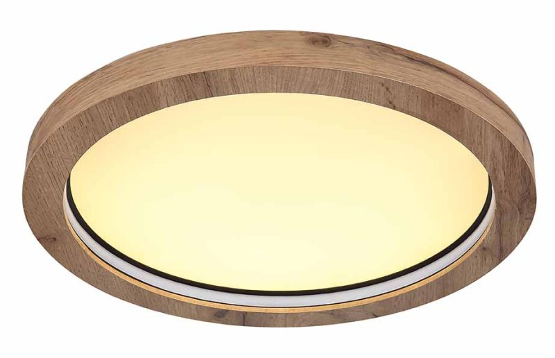 Zwarte landelijke metalen plafondlamp Globo Branza - Afbeelding 3