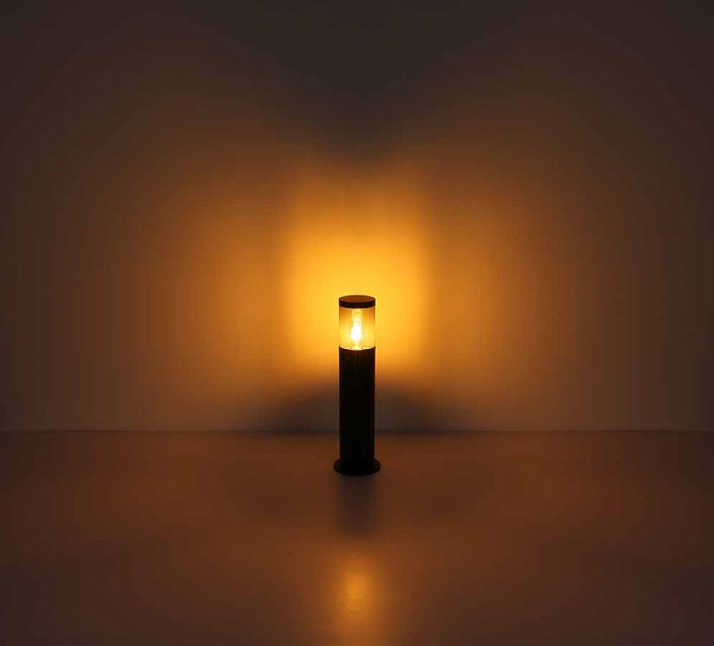 Zwarte metalen moderne buitenlamp Globo Xeloo - Afbeelding 4