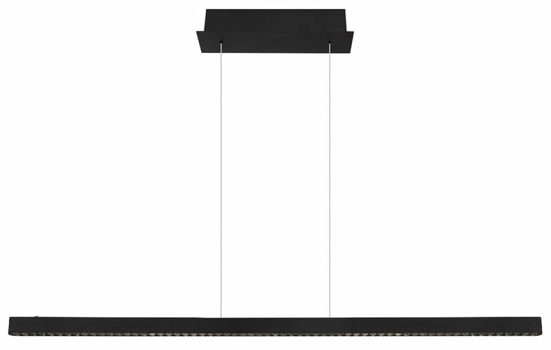 Zwarte metalen moderne hanglamp Globo Dentsy - Afbeelding 2