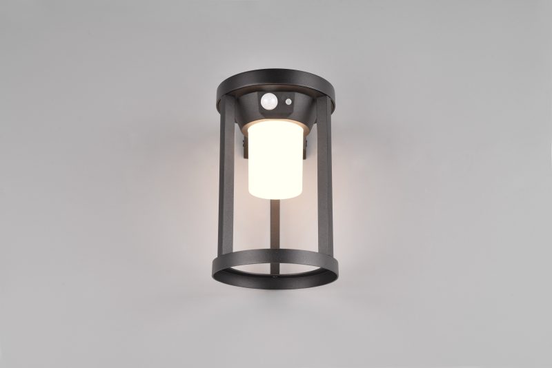 Zwarte moderne aluminium wandlamp Carmo - Afbeelding 3
