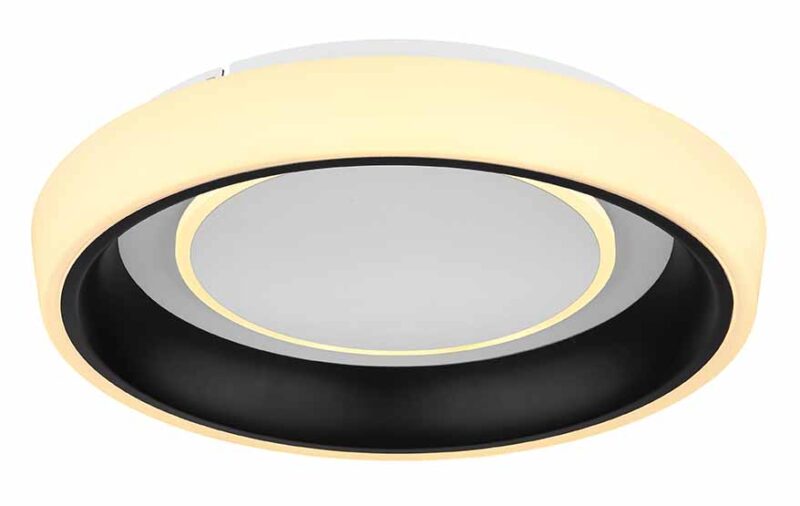 Zwarte plafondlamp metaal modern Globo Tabano - Afbeelding 4