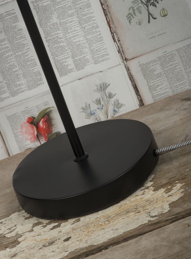 Zwarte vloerlamp metaal retro It's About RoMi Sheffield - Afbeelding 6