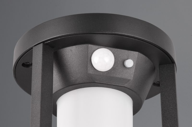 Zwarte vloerlamp rond pijlerconstructie Carmo - Afbeelding 2