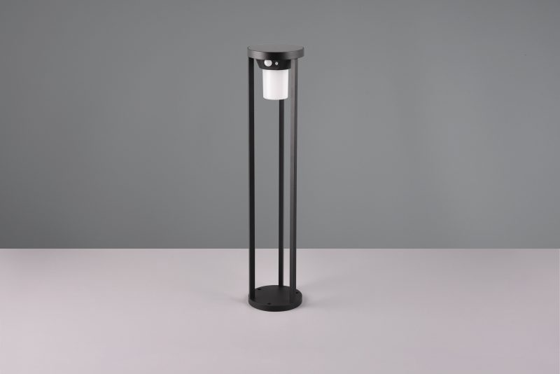 Zwarte vloerlamp rond pijlerconstructie Carmo - Afbeelding 4