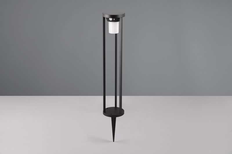 Zwarte vloerlamp rond pijlerconstructie Carmo - Afbeelding 5