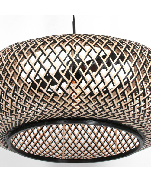 Bamboe rotan lampenkap