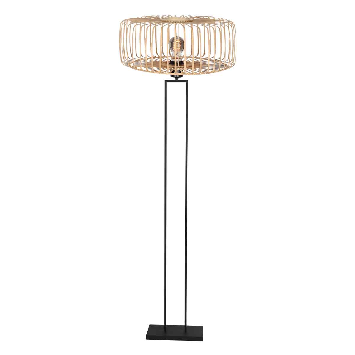 steinhauer-vloerlamp-stang-zwart-bamboemetaal-ø50cm-e27-4157zw-1