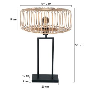 steinhauer-tafellamp-stang-zwart-bamboemetaal-ø40cm-e27-4158zw-1
