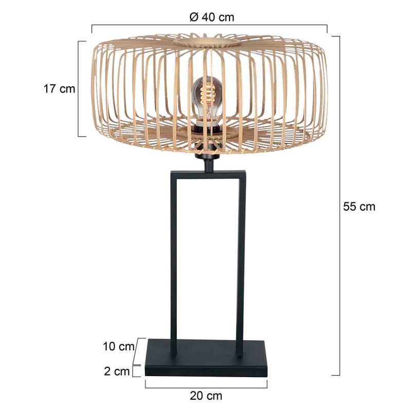 steinhauer-tafellamp-stang-zwart-bamboemetaal-ø40cm-e27-4158zw-1