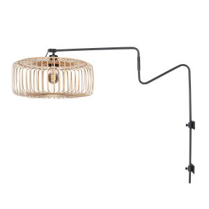annelighting-wandlamp-linstrom-zwart-bamboemetaal-e27-4154zw-1