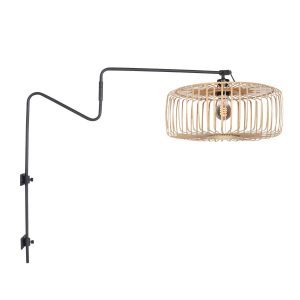 annelighting-wandlamp-linstrom-zwart-bamboemetaal-e27-4154zw-1