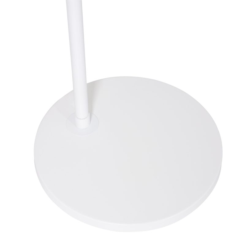 Witte booglamp met oranje velours kap Steinhauer Sparkled light - Afbeelding 12