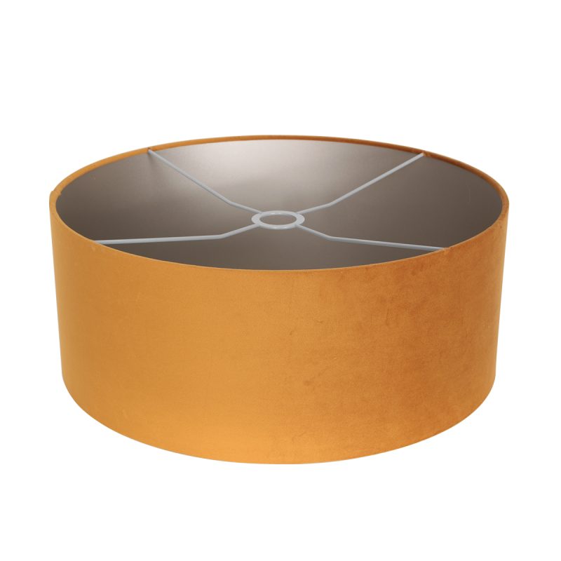 Witte booglamp met oranje velours kap Steinhauer Sparkled light - Afbeelding 6