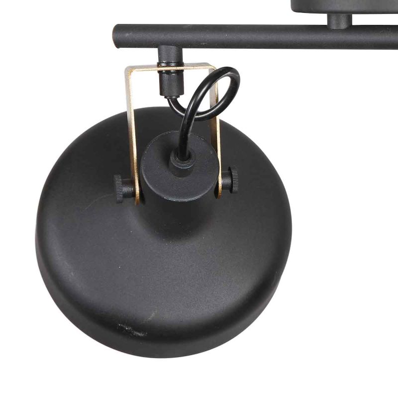 steinhauer-wandlamp-prato-zwart-metaal-opbouwspot-e14-4119zw-1