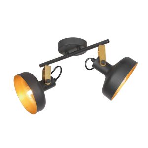steinhauer-wandlamp-prato-zwart-metaal-opbouwspot-e14-4119zw-1
