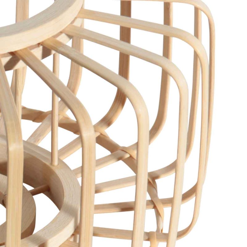 Moderne houtkleurige lampenkap Steinhauer - Ø 15 cm - Afbeelding 5