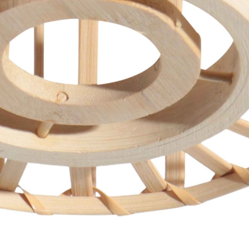 Moderne houtkleurige lampenkap Steinhauer - Ø 15 cm - Afbeelding 7