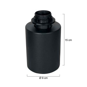 steinhauer-tafellamp-bloeba-zwart-metaal-ø9cm-e27-4128zw-1