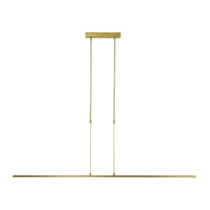 Metalen gouden moderne hanglamp Steinhauer Zelena