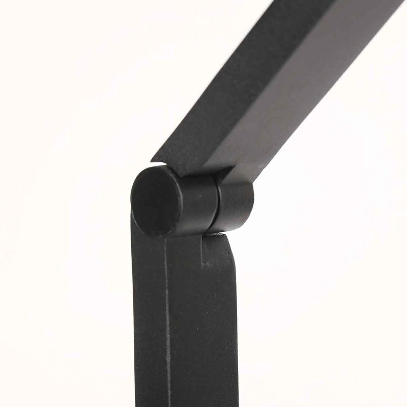 Metalen vloerlamp modern zwart Steinhauer Ringlux - Afbeelding 9