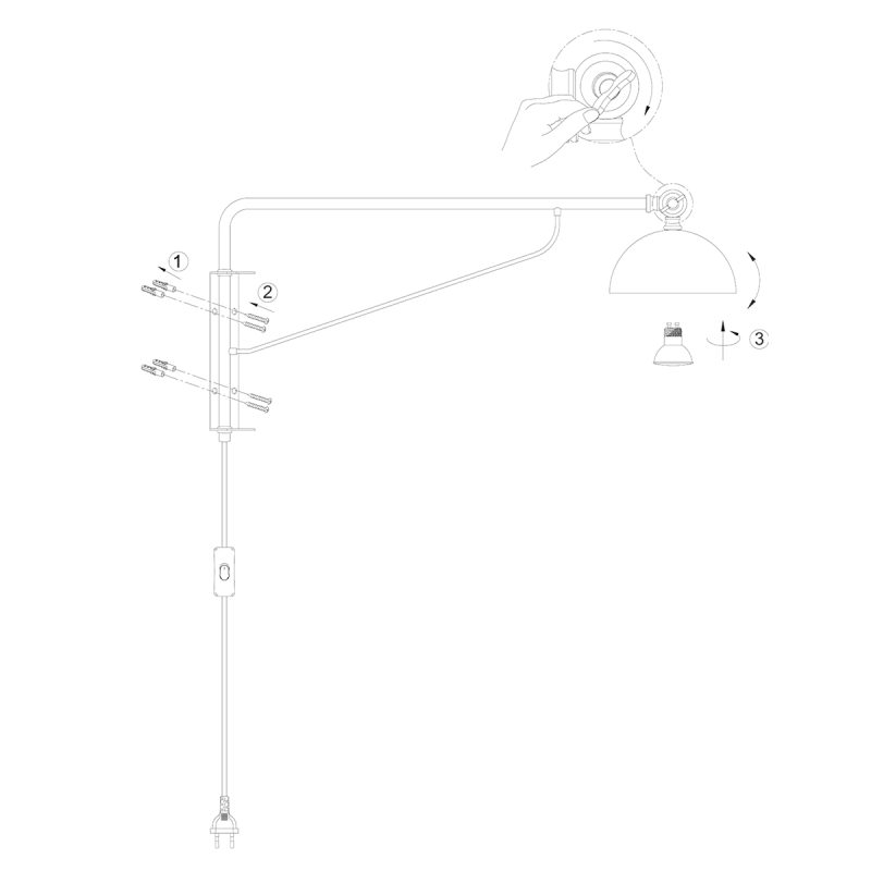 steinhauer-wandlamp-pintino-bronszwart-metaal-ø16cm-gu10-4126zw-9
