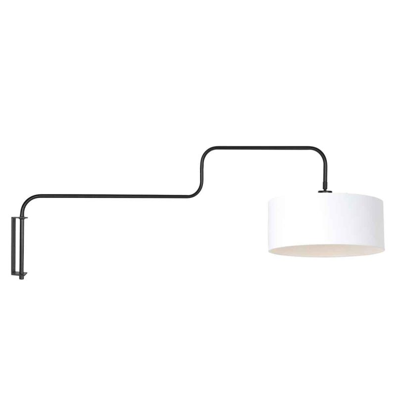 steinhauer-wandlamp-bloeba-witzwart-metaalstof-ø40cm-e27-4173zw-1