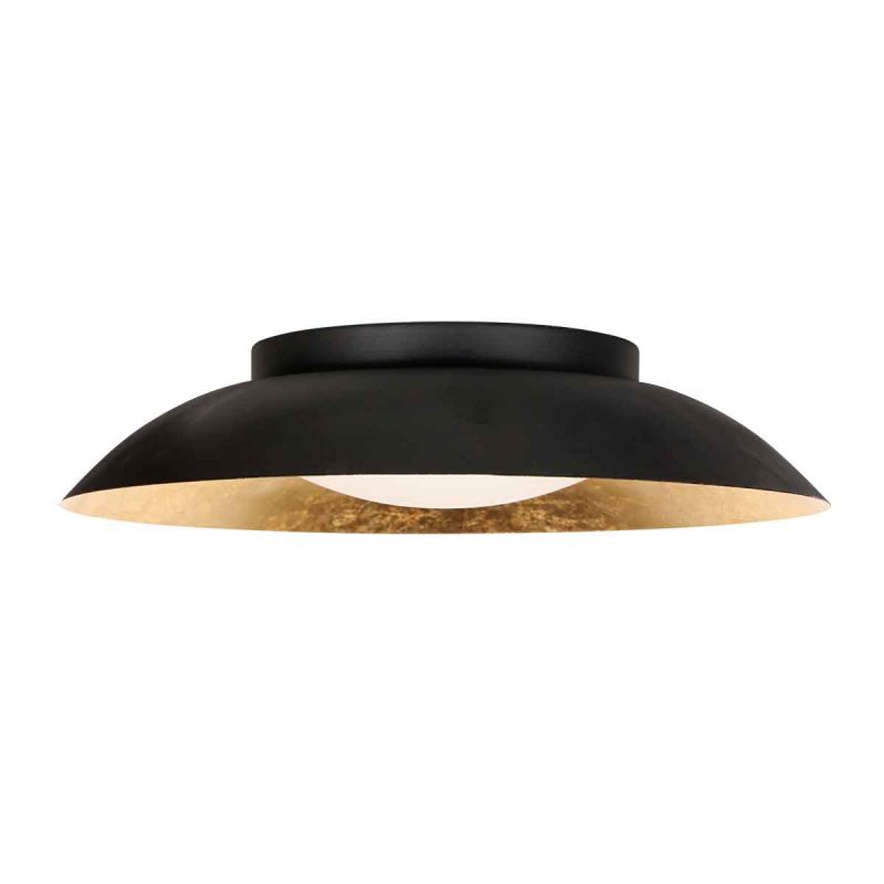 Metalen plafonnière trendy zwart Steinhauer Ceiling and wall - Afbeelding 2