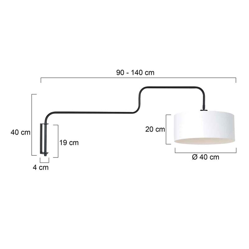 steinhauer-wandlamp-bloeba-witzwart-metaalstof-ø40cm-e27-4173zw-7