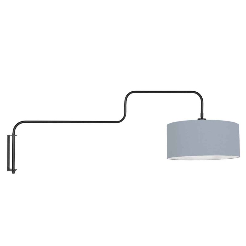 steinhauer-wandlamp-bloeba-blauwzwart-metaalstof-ø40cm-e27-4177zw-1