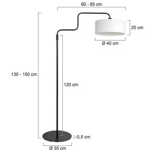 steinhauer-vloerlamp-bloeba-witzwart-linnenmetaal-ø40cm-e27-4164zw-7