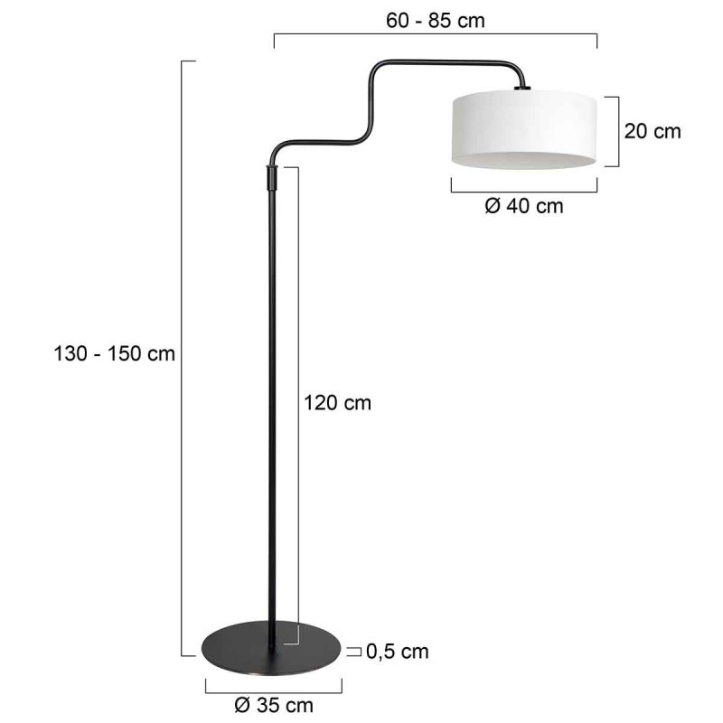 steinhauer-vloerlamp-bloeba-witzwart-linnenmetaal-ø40cm-e27-4164zw-7
