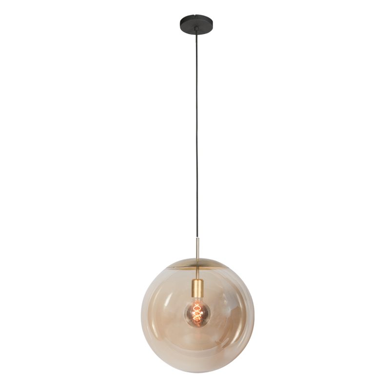 steinhauer-hanglamp-bollique-amberkleurigmessing-glasmetaal-ø40cm-e27-4186me-1