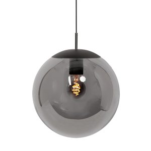 steinhauer-hanglamp-bollique-zwart-glasmetaal-ø40cm-e27-4186zw-1