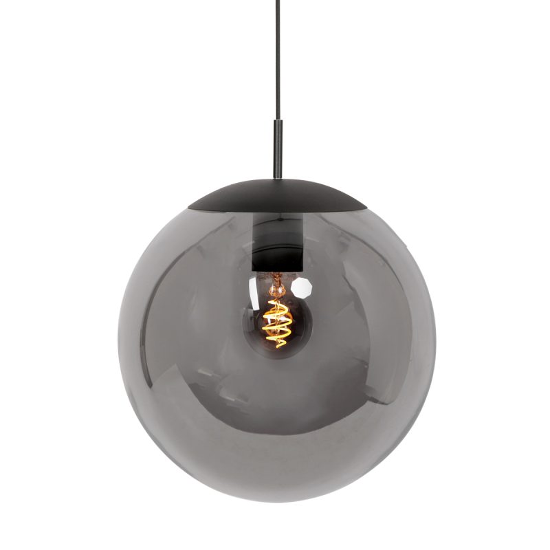 steinhauer-hanglamp-bollique-zwart-glasmetaal-ø40cm-e27-4186zw-1