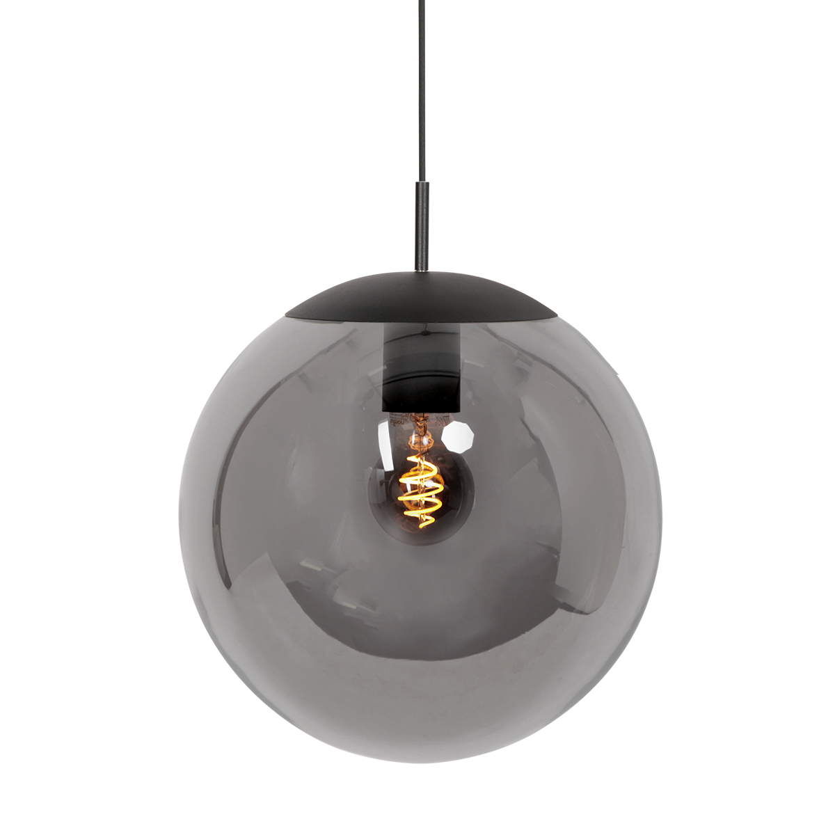 steinhauer-hanglamp-bollique-zwart-glasmetaal-ø40cm-e27-4186zw-1