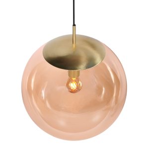 steinhauer-hanglamp-bollique-amberkleurigmessing-glasmetaal-ø40cm-e27-4186me-4