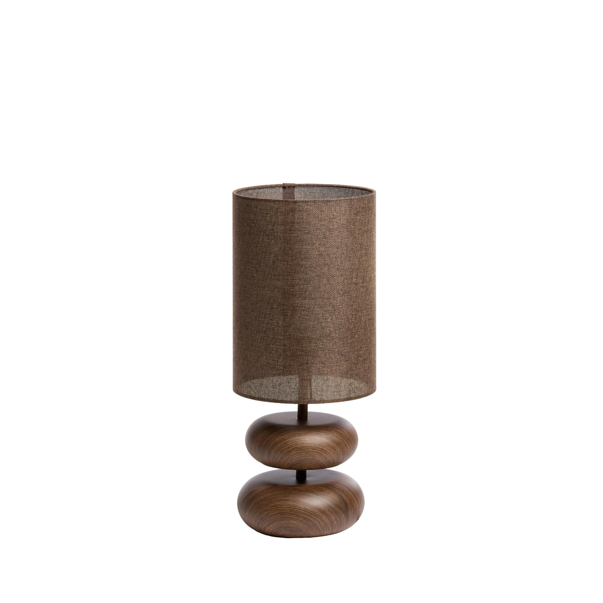 light&living-tafellamp-danialo-beigebruin-katoenmetaal-ø22cm-e27-1885552-1
