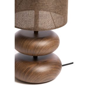 light&living-tafellamp-danialo-beigebruin-katoenmetaal-ø22cm-e27-1885552-1